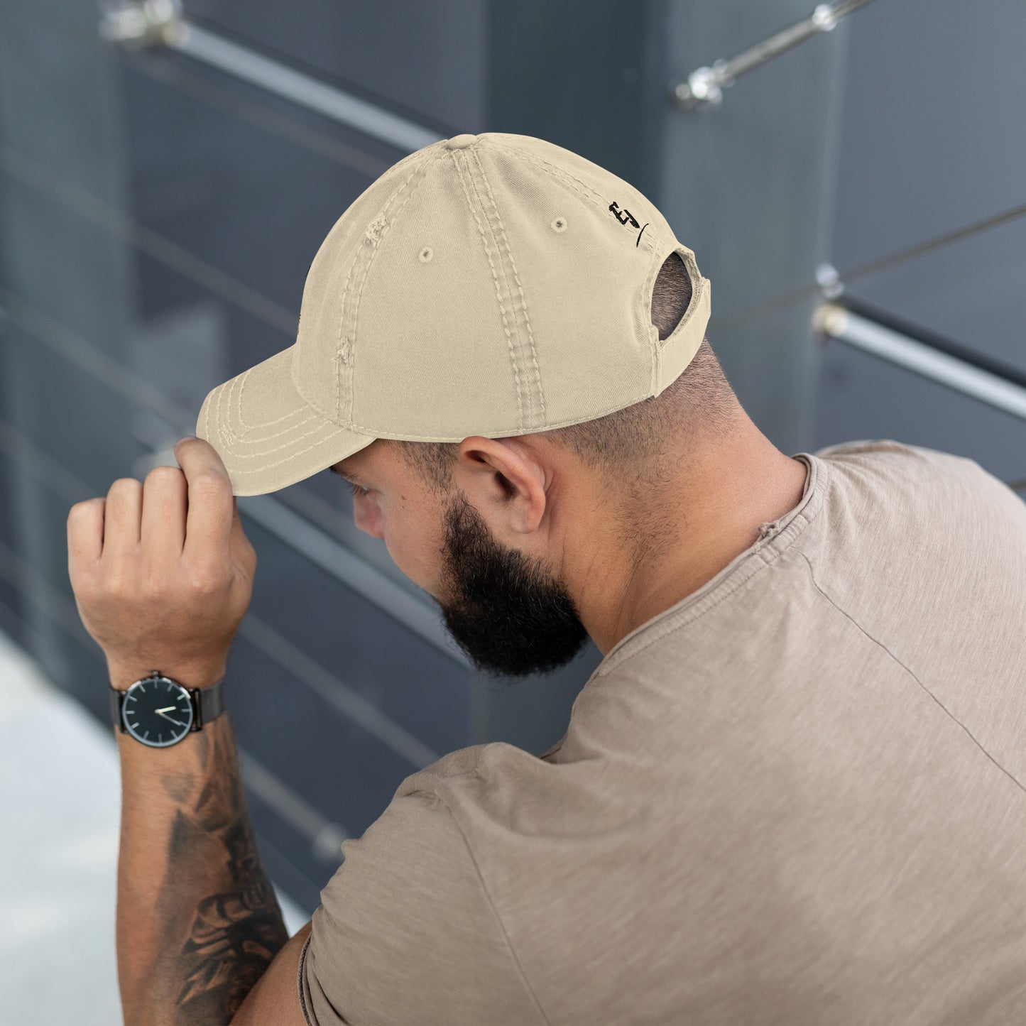 The Elite Jawn Special Edition: Khaki & Black (Distressed Finish)